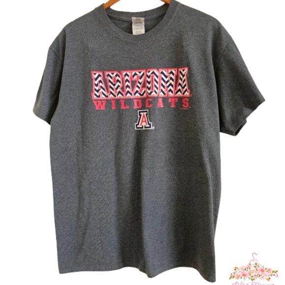 Gildan Other - Men's Arizona Wildcats Gray Graphic T-Shirt LARGE